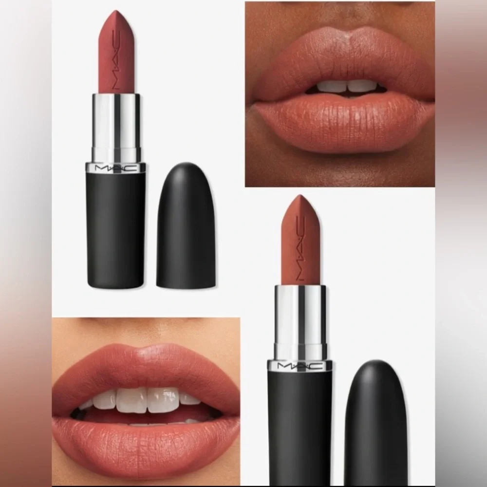 ❌SOLD❌ NEW Lot of 2x [MAC] M·A·Cximal Silky Matte Lipsticks, Sweet Deal & Taupe - Picture 2 of 13